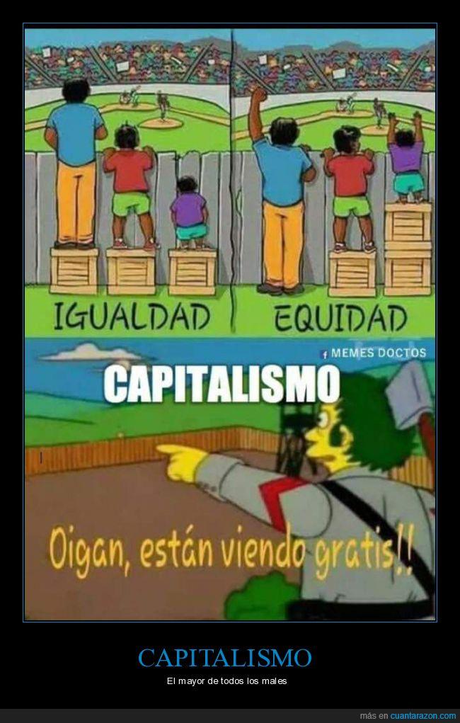 capitalismo,equidad,igualdad