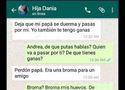 Enlace a Maldito Whatsapp: Padre descubre que su hija de 14 no es virgen y le da una lección que sale cara
