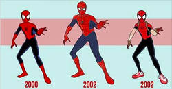 Enlace a Todos los trajes llevados por Spiderman durante su historia
