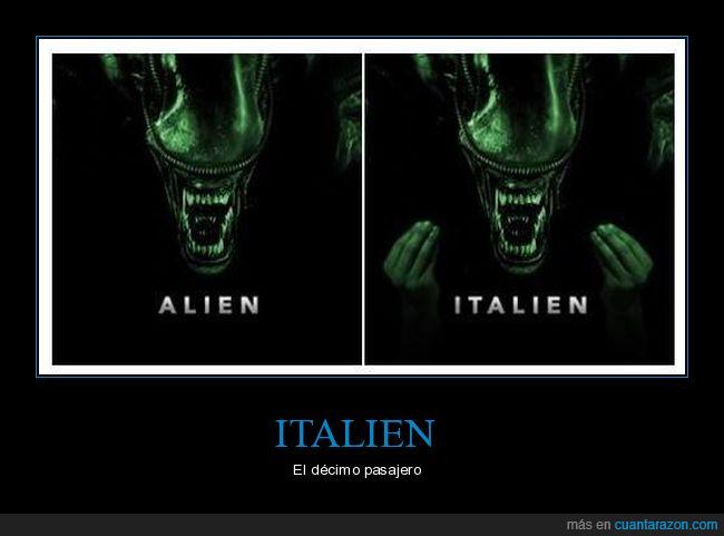 italien,alien,italiano