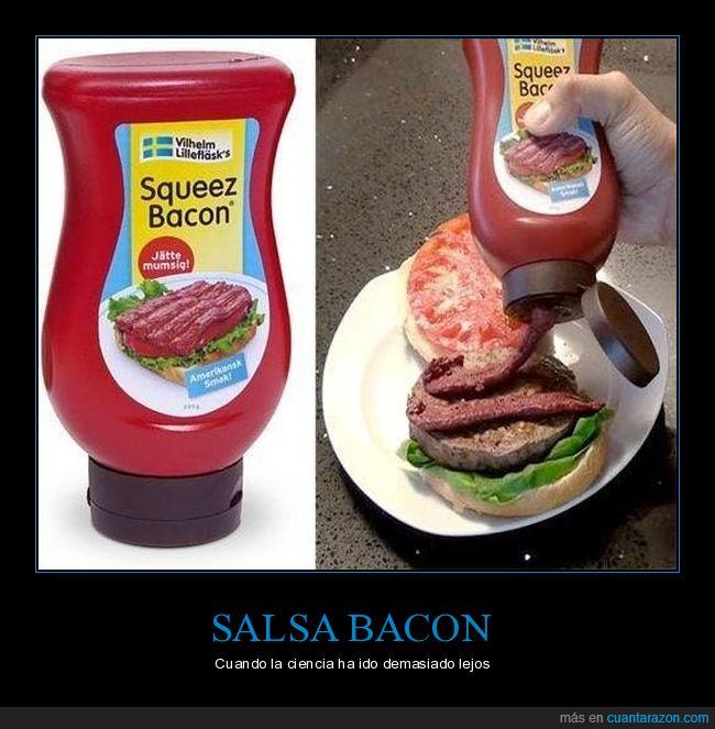 bacon,salsa