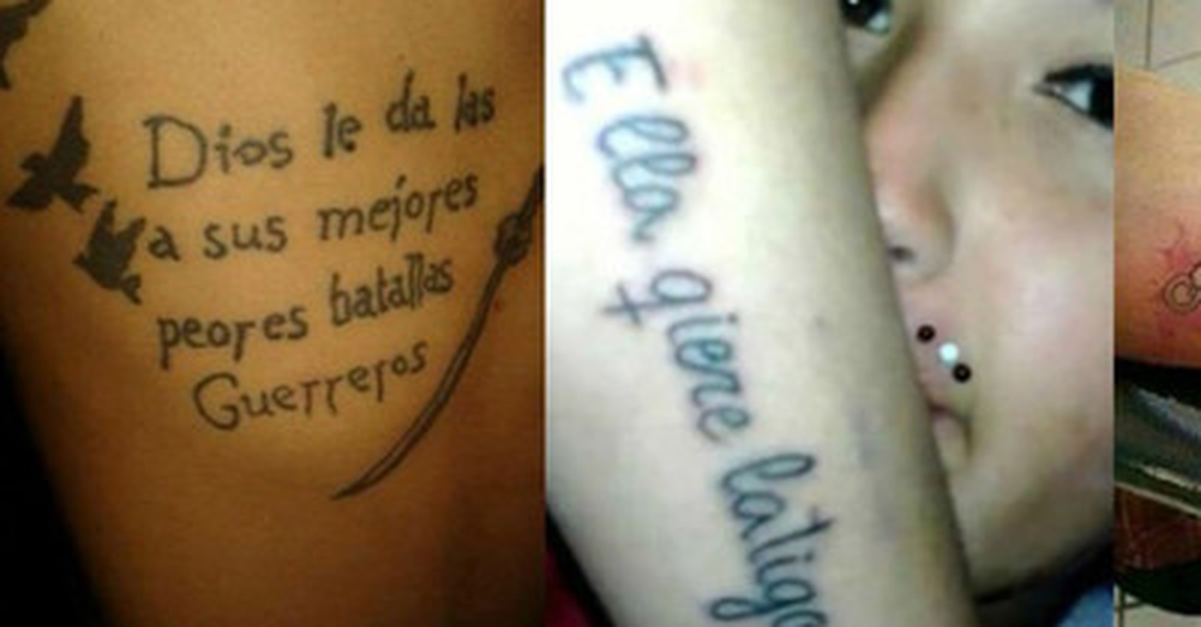 Cuanta Razon Ocho Garrafales Faltas De Ortografia En Tatuajes