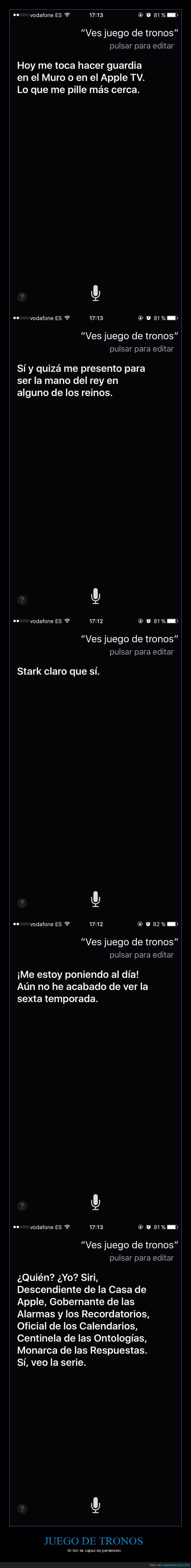 preguntas a siri sobre juego de tronos 161 cu 225 nta raz 243 n todo esto es lo que te responde siri preguntas a siri sobre juego de tronos 161 cu 225 nta raz 243 n todo esto es lo que te responde siri