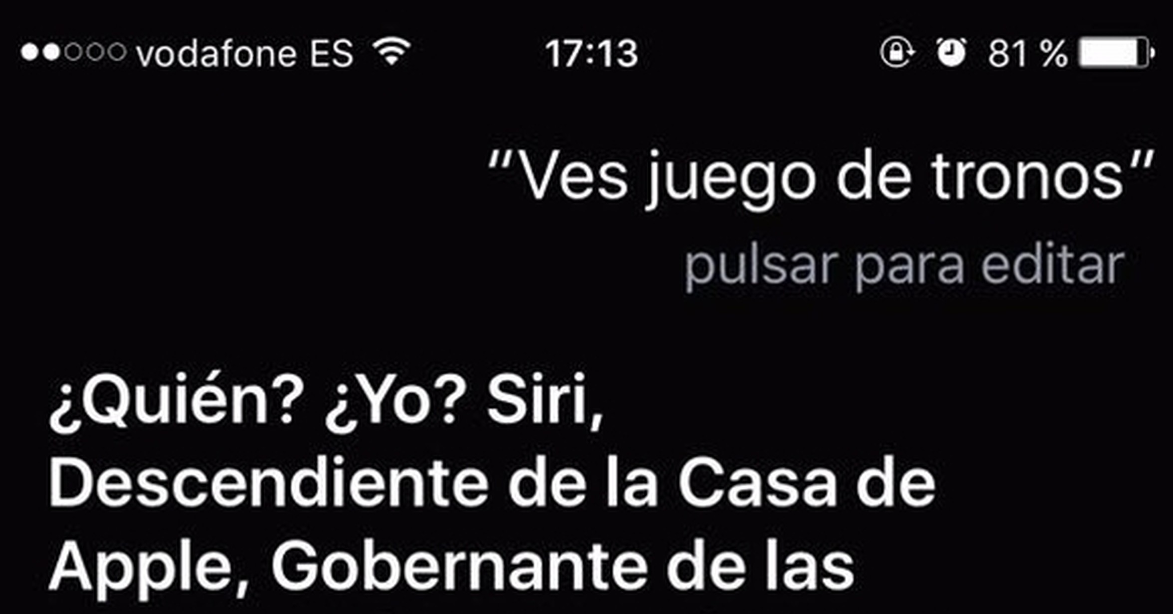 preguntas a siri sobre juego de tronos 161 cu 225 nta raz 243 n todo esto es lo que te responde siri preguntas a siri sobre juego de tronos 161 cu 225 nta raz 243 n todo esto es lo que te responde siri
