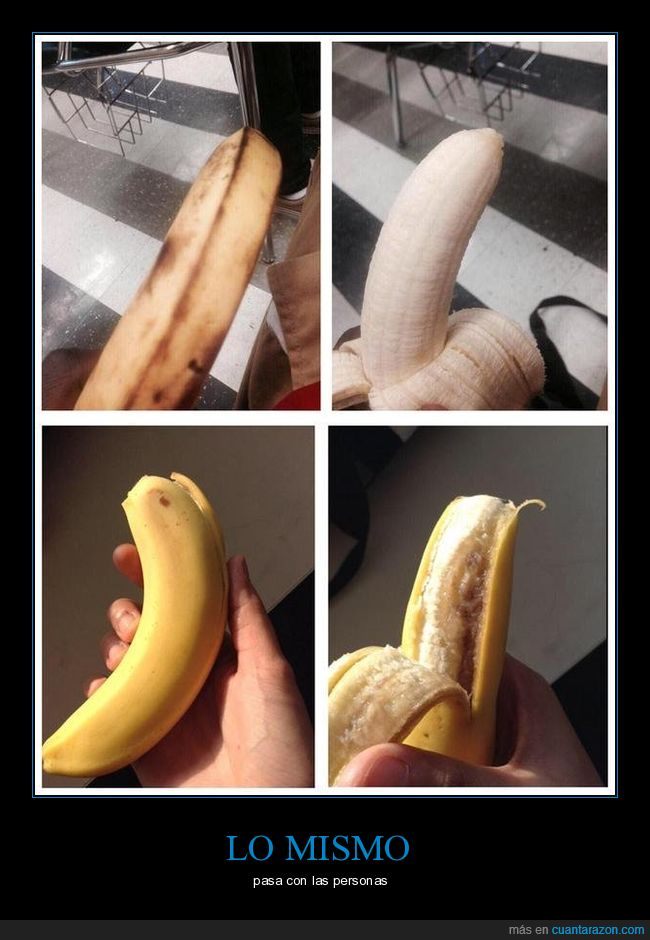 personas,realidad,plátano