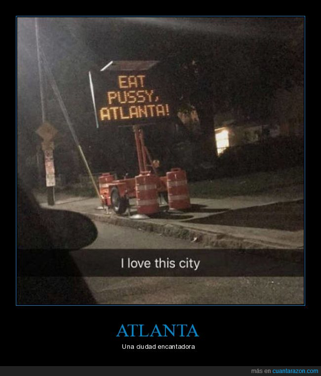 Atlanta,cartel,ciudad
