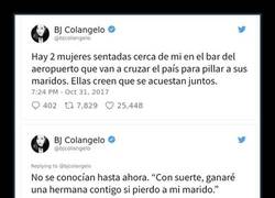 Enlace a Van a descubrir a sus maridos engañándolas y lo que sucede en el avión es maravilloso
