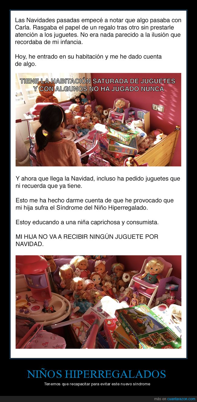 navidad,regalo,hiperregalado,niños,juguetes,navidades,síndrome,reyes,madre,padres,hija,hijo,valores,malcriado,caprichosa,maleducada