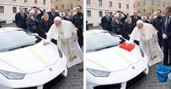 Enlace a Regalan un Lamborghini al papa Francisco y los herejes desatan una santa batalla de MEMES