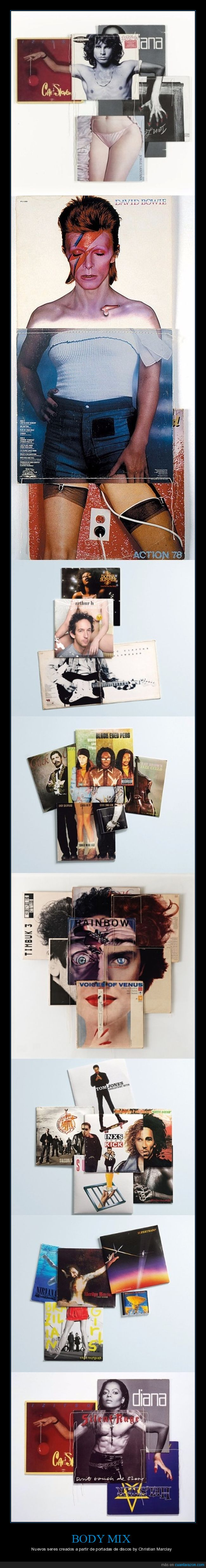 collage,portadas,discos,christian marclay