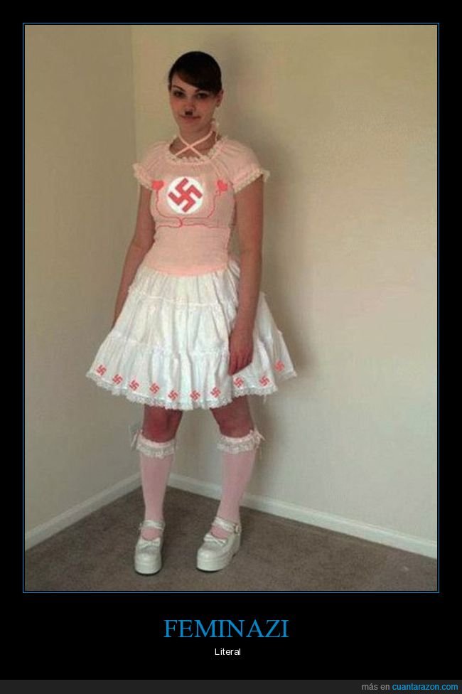 nazi,mujer,disfraz