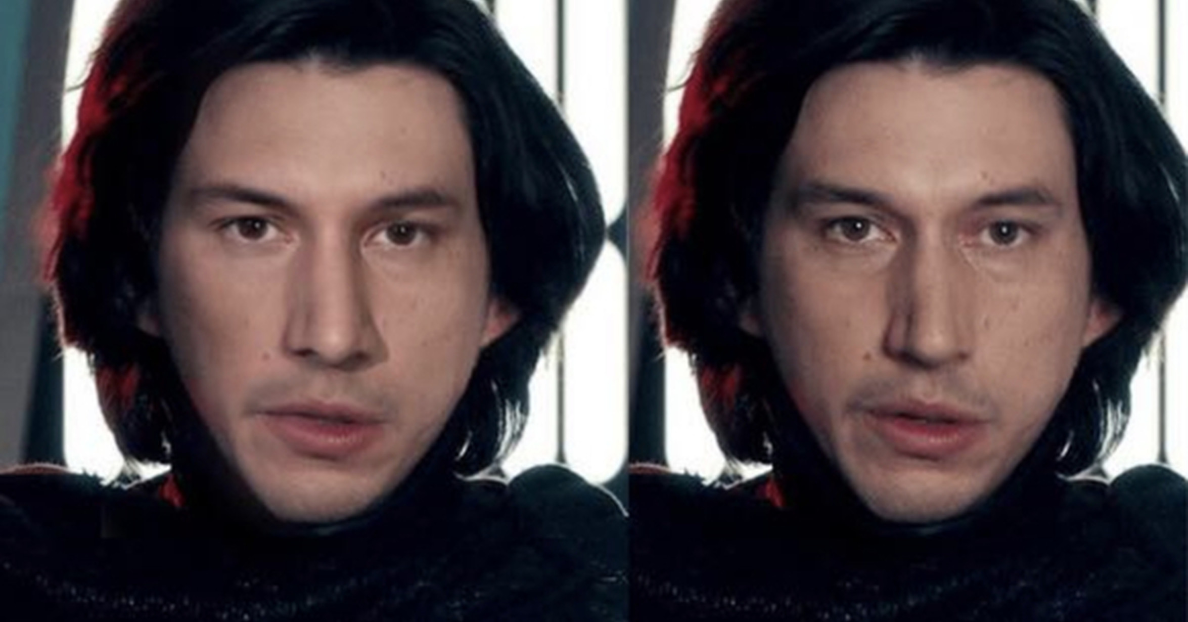 ¡Cuánta razón! / El extraño parecido entre Keanu Reeves y Adam Driver