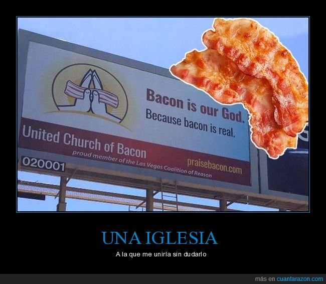 bacon,iglesia,wtf,cartel