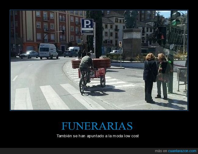 funeraria,ataúd,bicicleta
