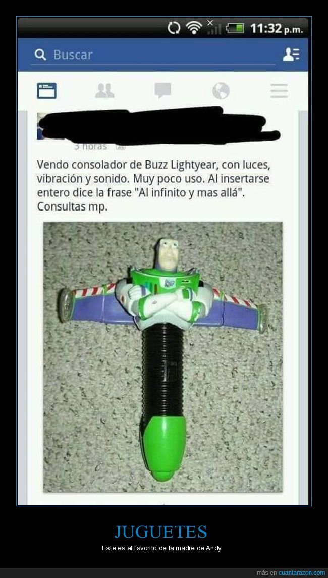 El juguete de la madre de Andy