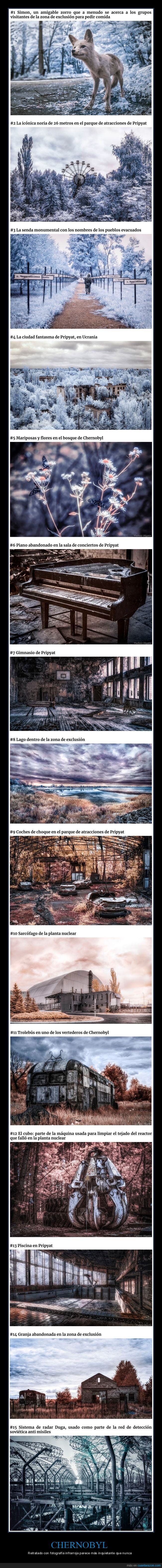 chernobyl,fotografía,infrarroja