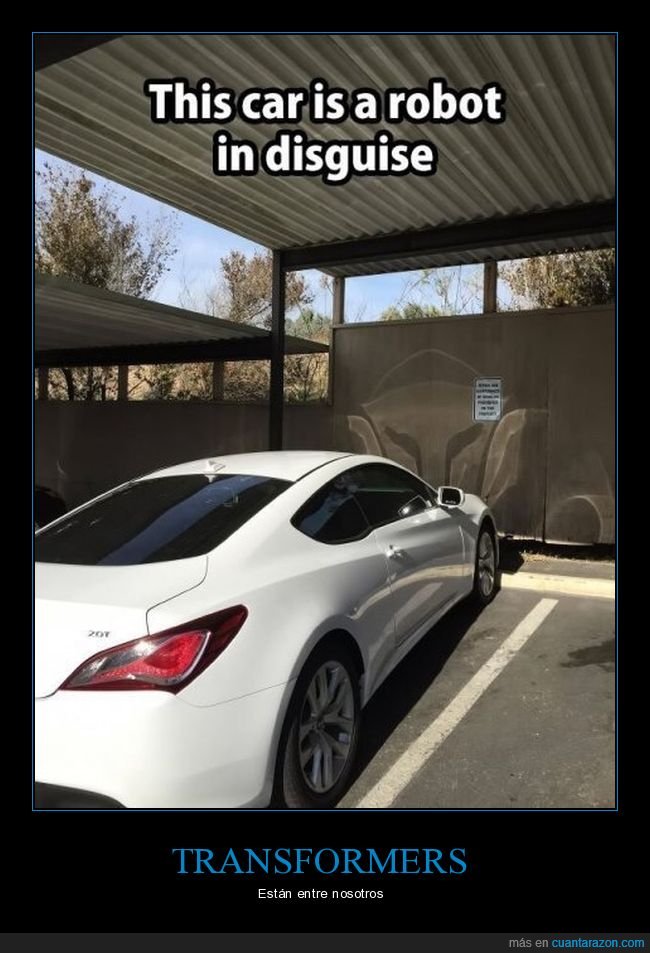transformers,coche,reflejo,wtf