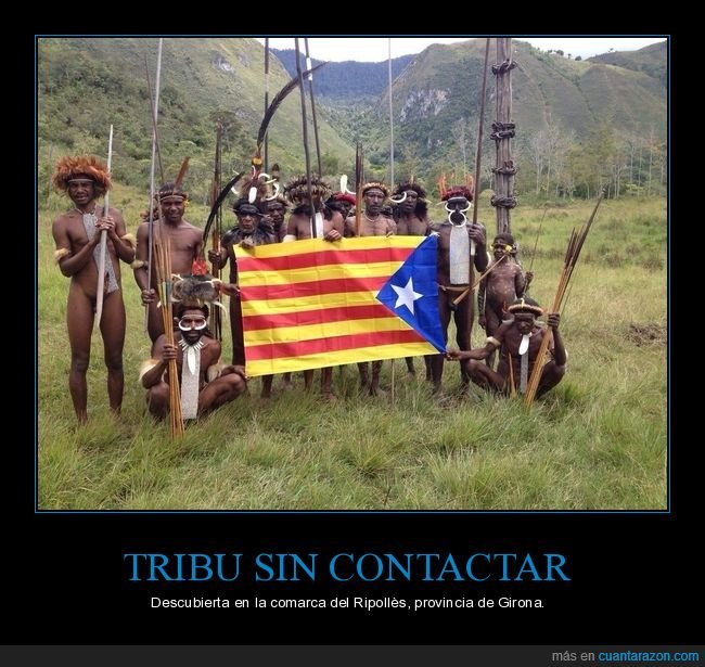 bandera,cataluña,independentistas,senyera,tribu