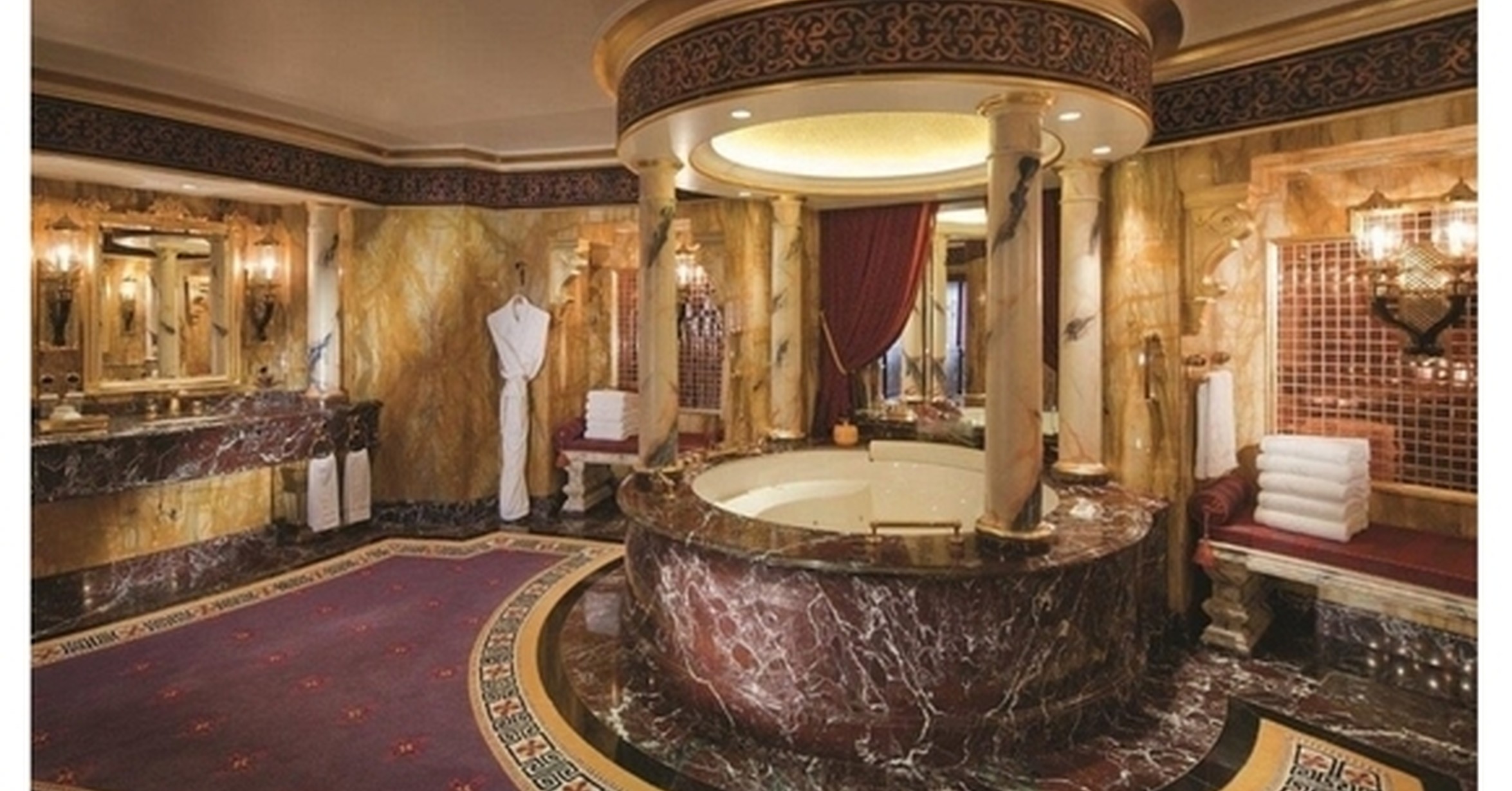 Los baños de hoteles más mundo