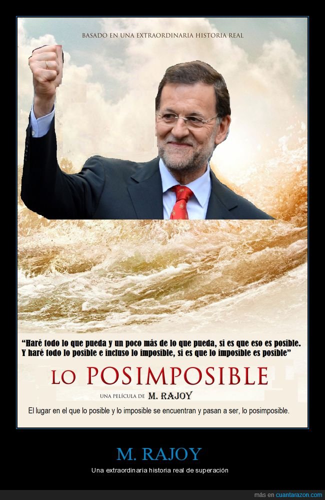 Imposible,M.Rajoy,Pelicula,Posible,Posimposible,Rajoy