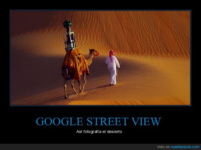 google,street view,camello,desierto