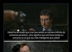 Enlace a El gran sentido del humor de Stephen Hawking