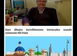 Enlace a Esta abuela española de 87 años usa Microsoft Paint de una forma que sorprendería incluso a sus desarrolladores