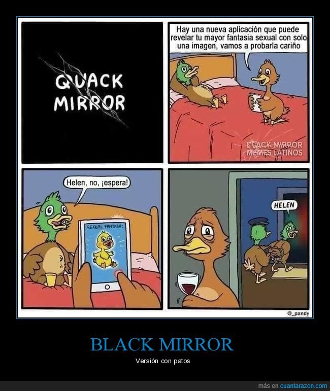 black mirror,patos,fantasía sexual