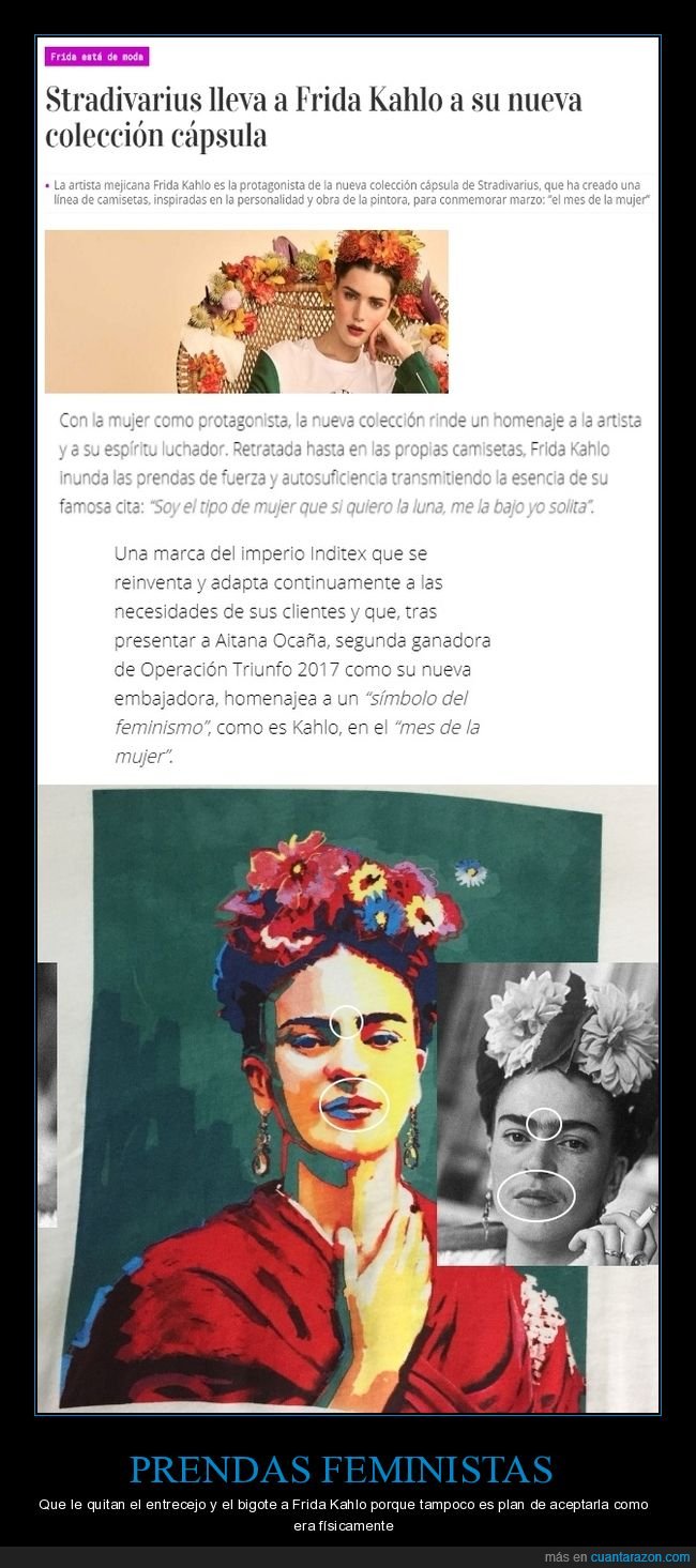 Camisetas frida best sale kahlo mujer stradivarius