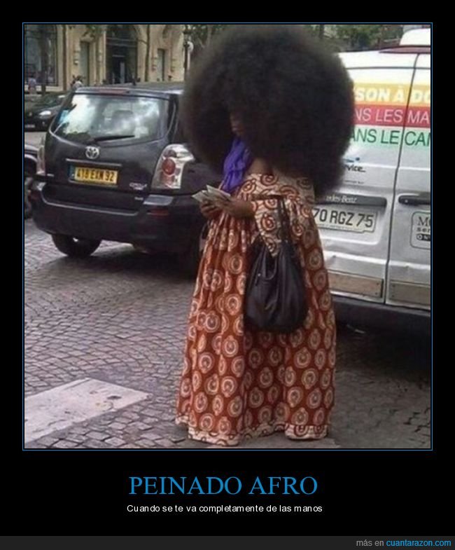 peinado,afro,wtf