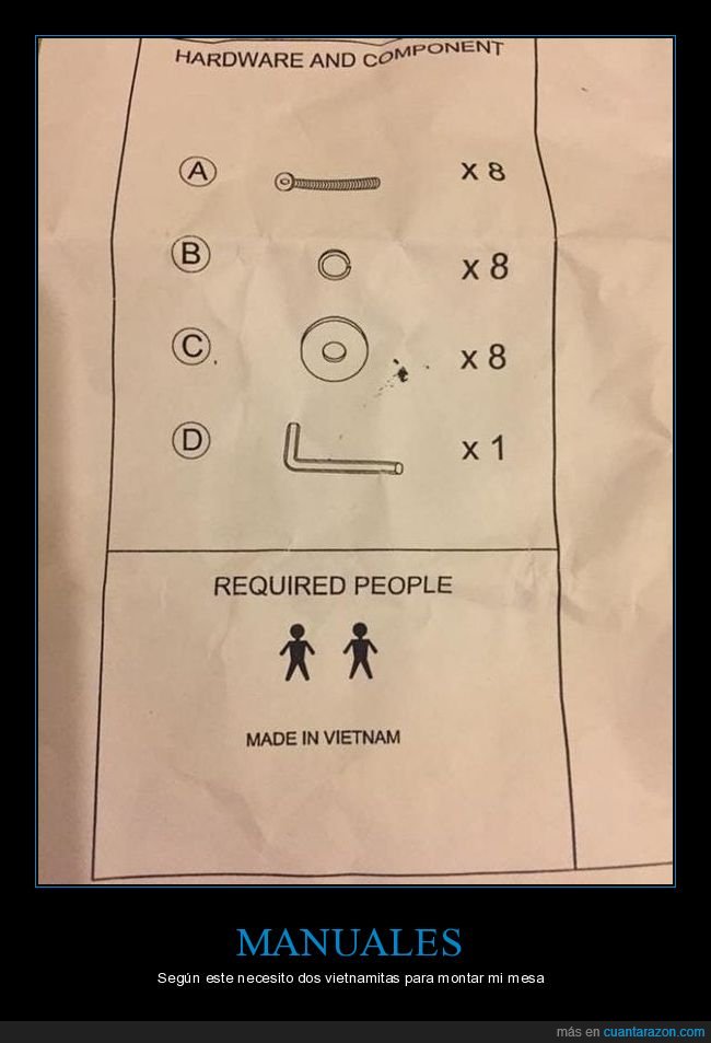 instrucciones,vietnamitas