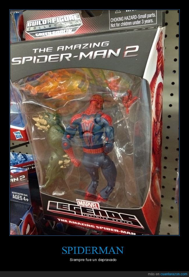 muñeco,spiderman,caja