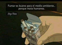 Enlace a Fumar puede tener un impacto positivo para el medio ambiente