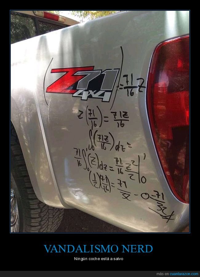 coche,pintada,ecuación