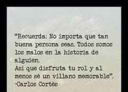 Enlace a Sé un villano memorable