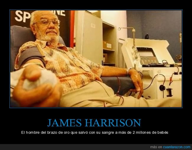James Harrison,donante,sangre