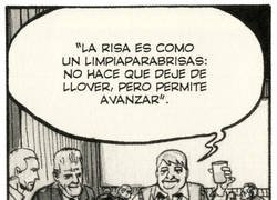 Enlace a La risa es como un limpiaparabrisas...