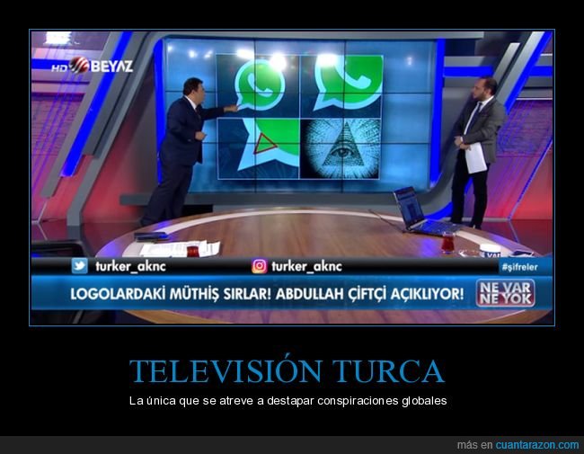 televisión,telediario,whatsapp,illuminati