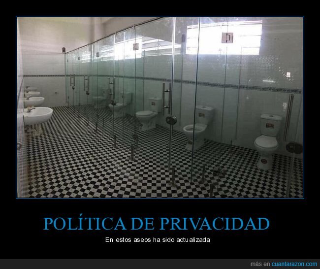 aseos,transparente,política de privacidad