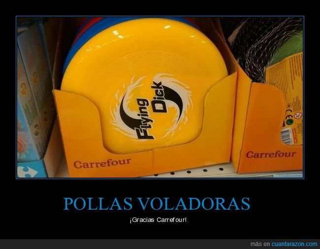 carrefour,flying dick,frisbee,nombre
