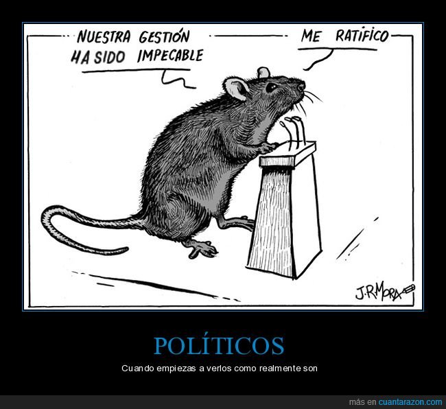 gastión,rata,políticos