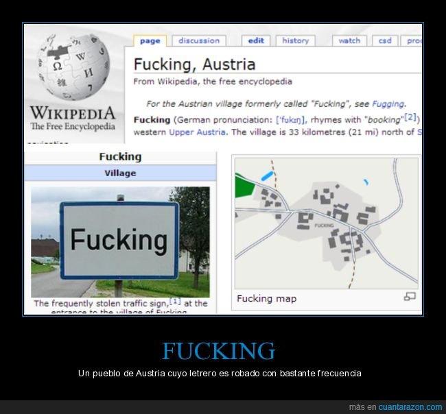 fucking,austria,letrero,pueblo,robos