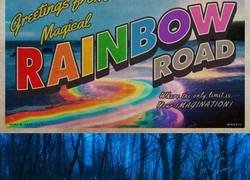 Enlace a The Rainbow Road, un proyecto repleto de luz color e imaginación