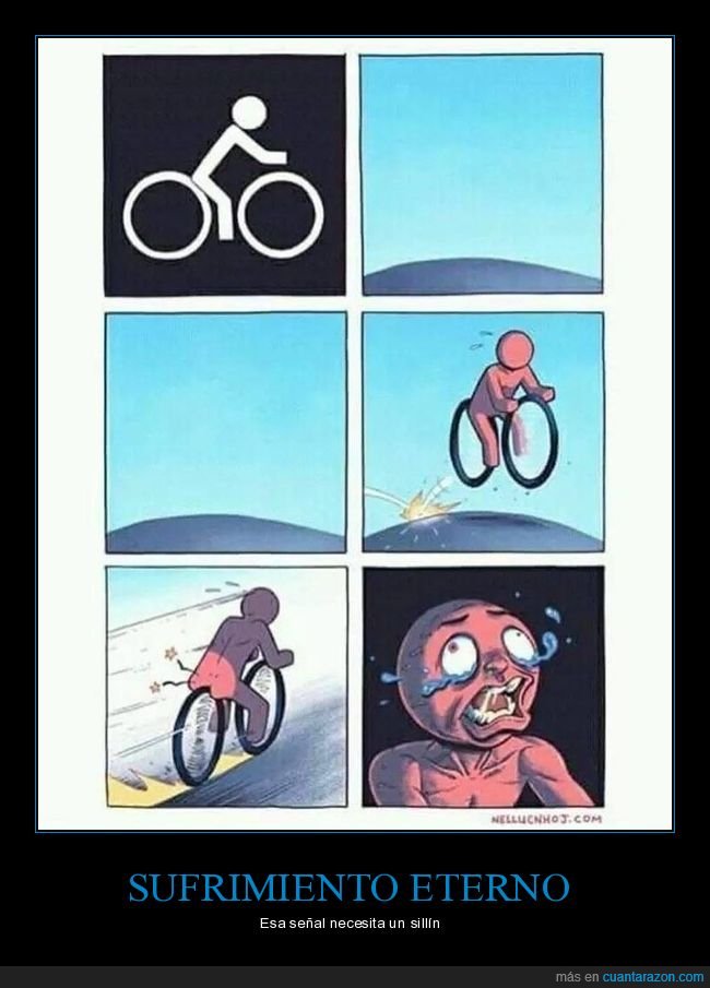 bicicleta,rueda,señal,sufriendo