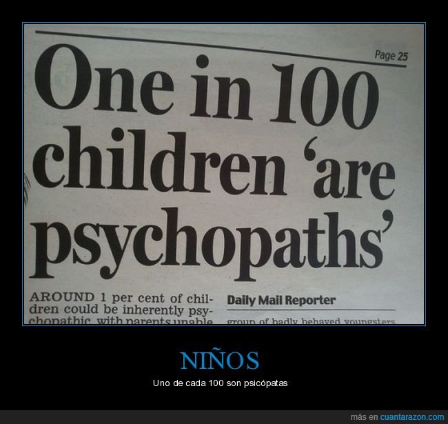 niños,psicópatas,titular