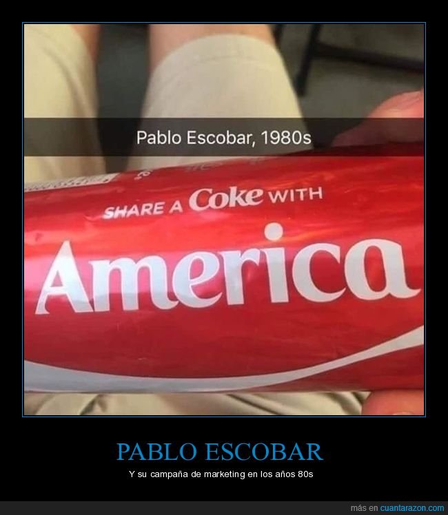 pablo escobar,cocacola,coca,1980