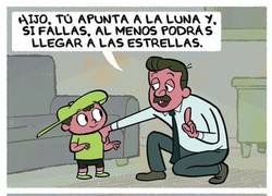 Enlace a Apuntando a la luna