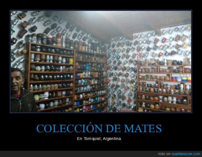colección,mates,argentina