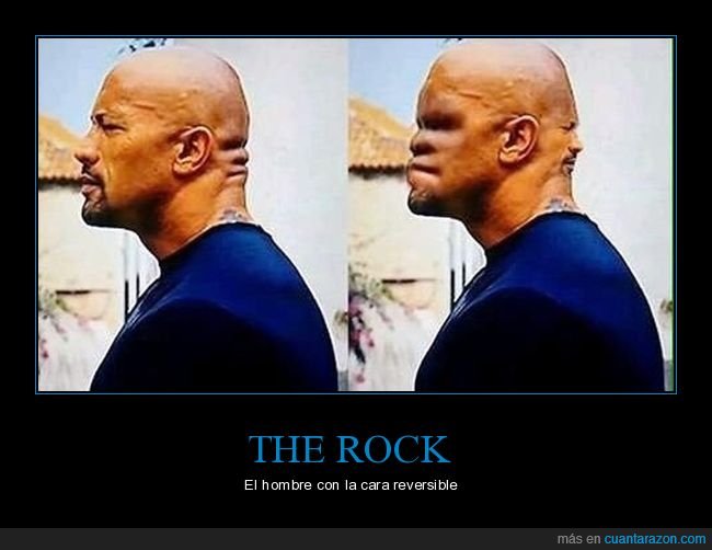 the rock,cara,nuca,absurdo