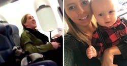Enlace a Esta mujer se negaba a sentarse junto a un bebé que lloraba en el avión, y le llegó el karma inmediatamente